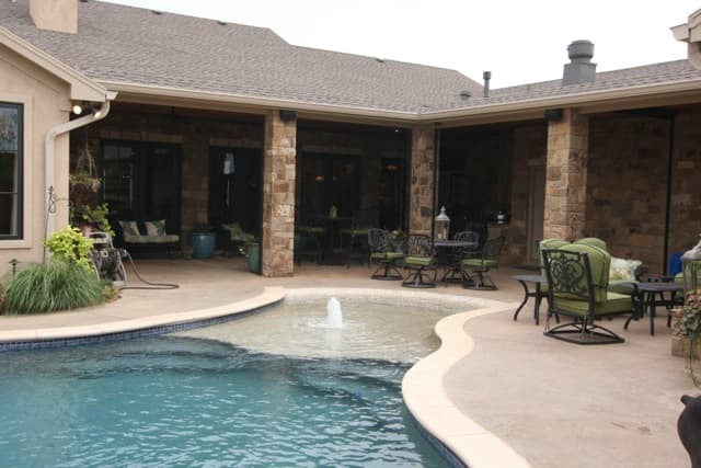 Poolside Covered Patio