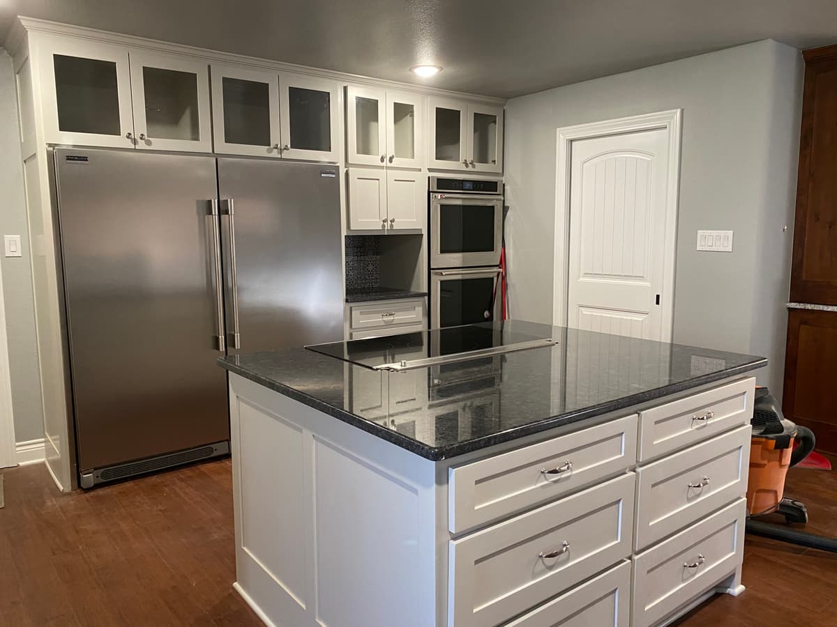 Bright White Chef's Kitchen